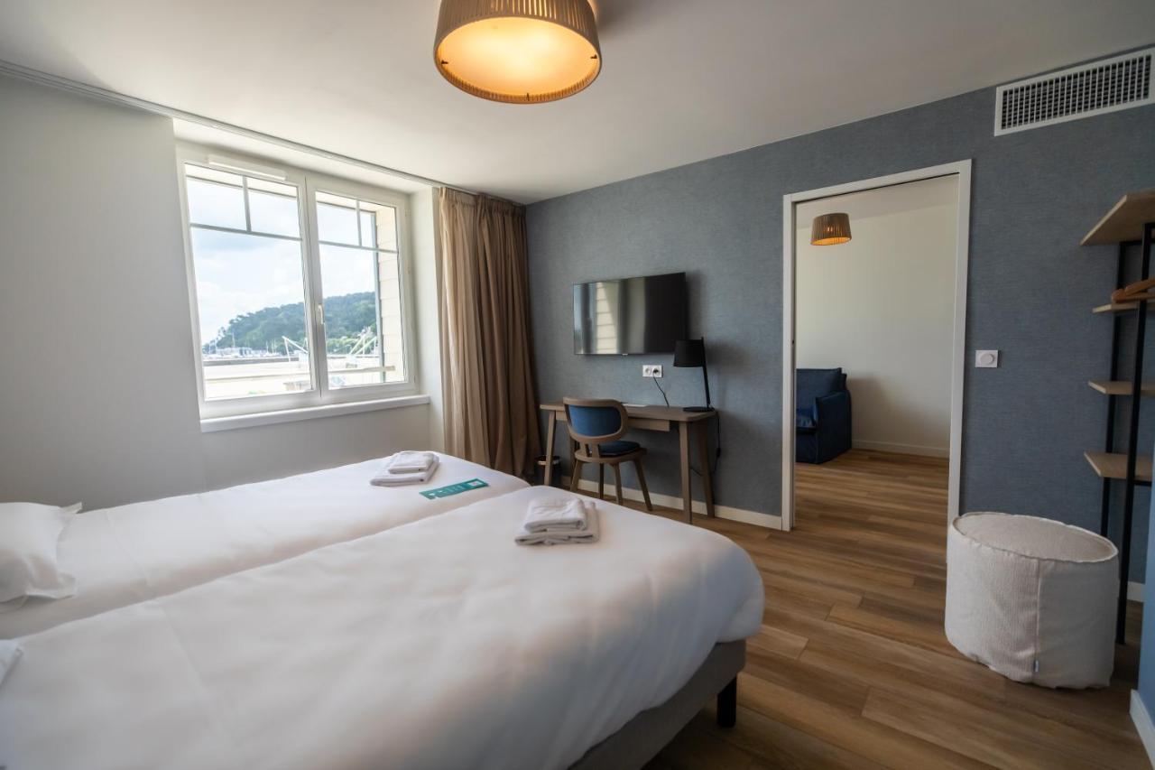 Hotel De La Baie Crozon Esterno foto